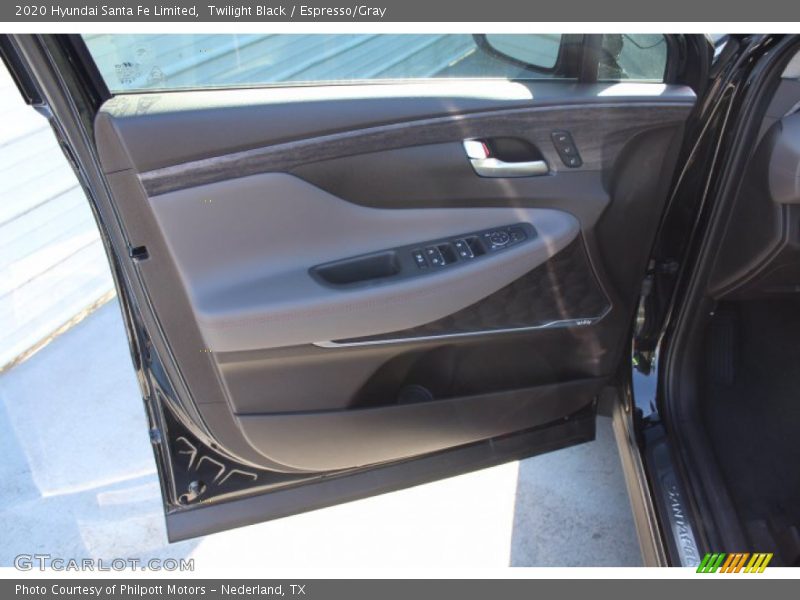 Twilight Black / Espresso/Gray 2020 Hyundai Santa Fe Limited