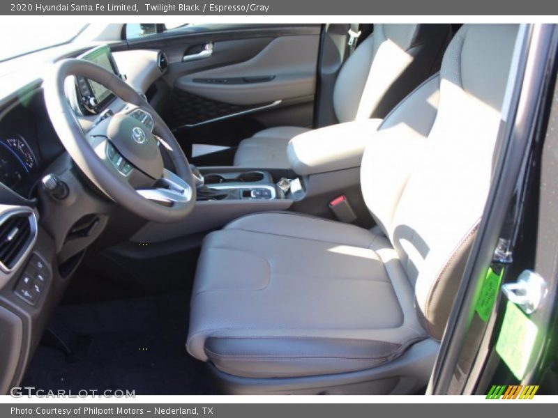 Twilight Black / Espresso/Gray 2020 Hyundai Santa Fe Limited