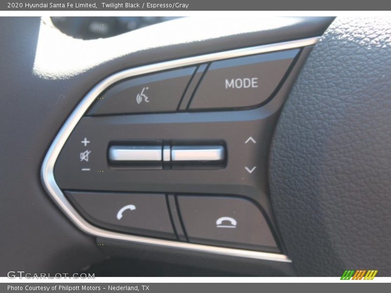 Twilight Black / Espresso/Gray 2020 Hyundai Santa Fe Limited