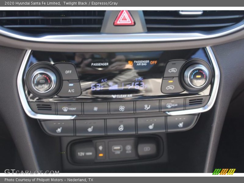 Twilight Black / Espresso/Gray 2020 Hyundai Santa Fe Limited