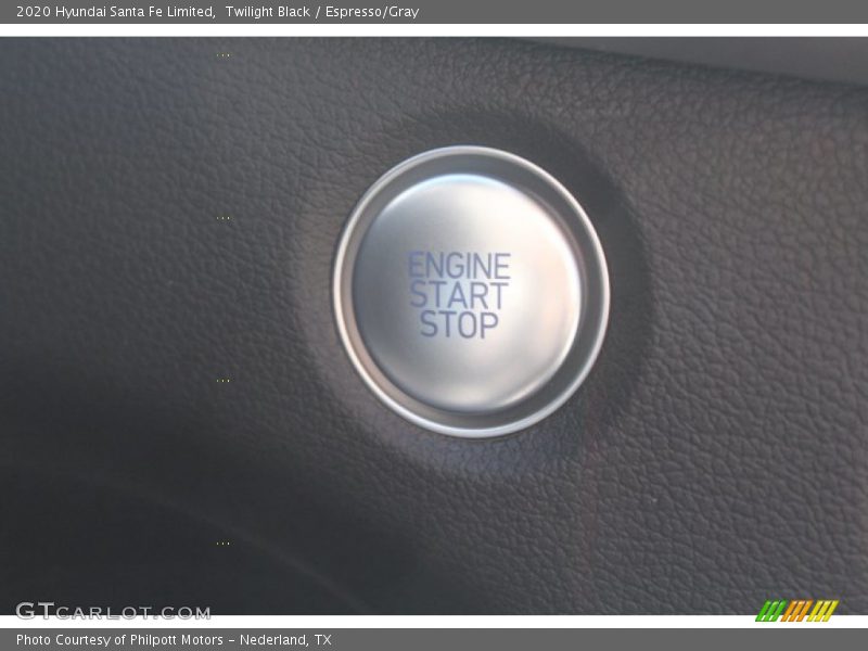Twilight Black / Espresso/Gray 2020 Hyundai Santa Fe Limited