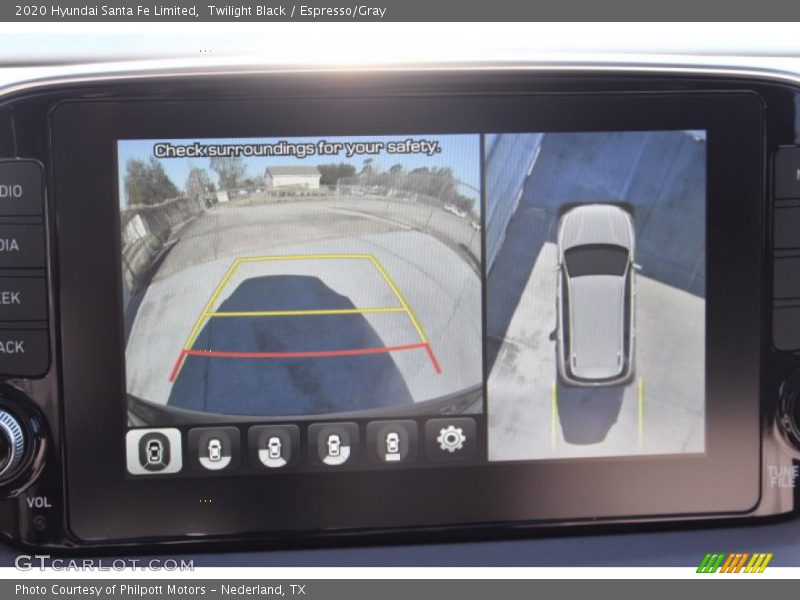Twilight Black / Espresso/Gray 2020 Hyundai Santa Fe Limited