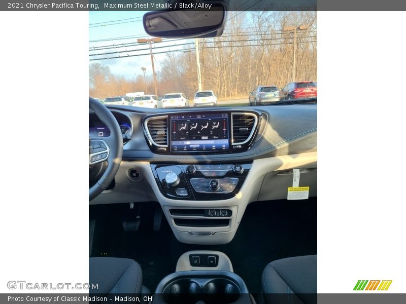 Maximum Steel Metallic / Black/Alloy 2021 Chrysler Pacifica Touring