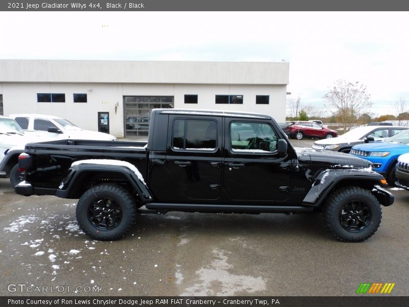 Black / Black 2021 Jeep Gladiator Willys 4x4