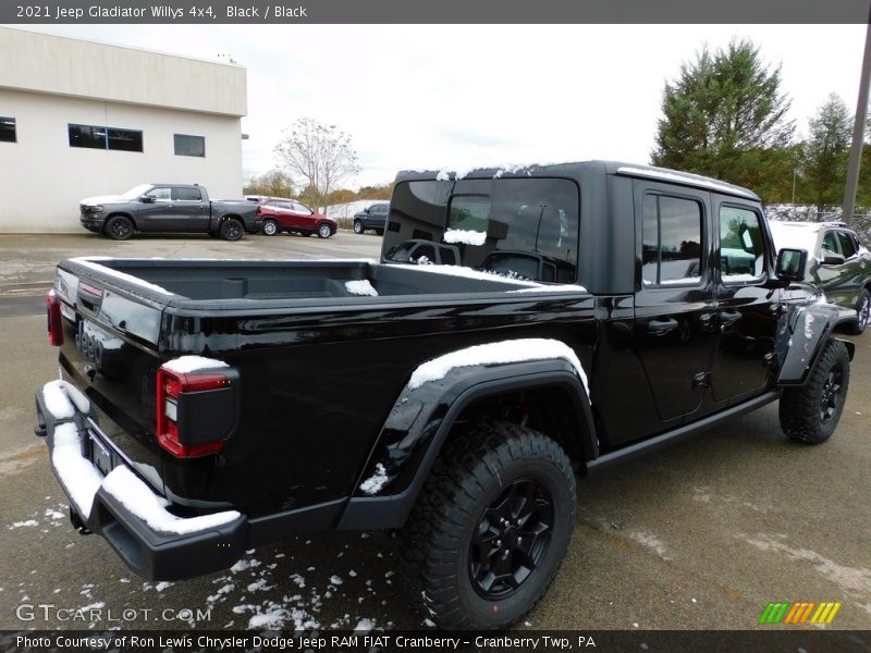 Black / Black 2021 Jeep Gladiator Willys 4x4