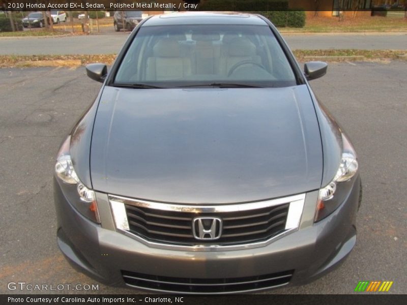 Polished Metal Metallic / Gray 2010 Honda Accord EX-L Sedan