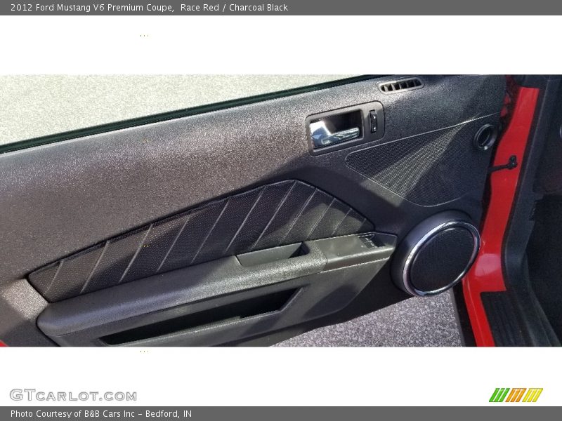 Race Red / Charcoal Black 2012 Ford Mustang V6 Premium Coupe
