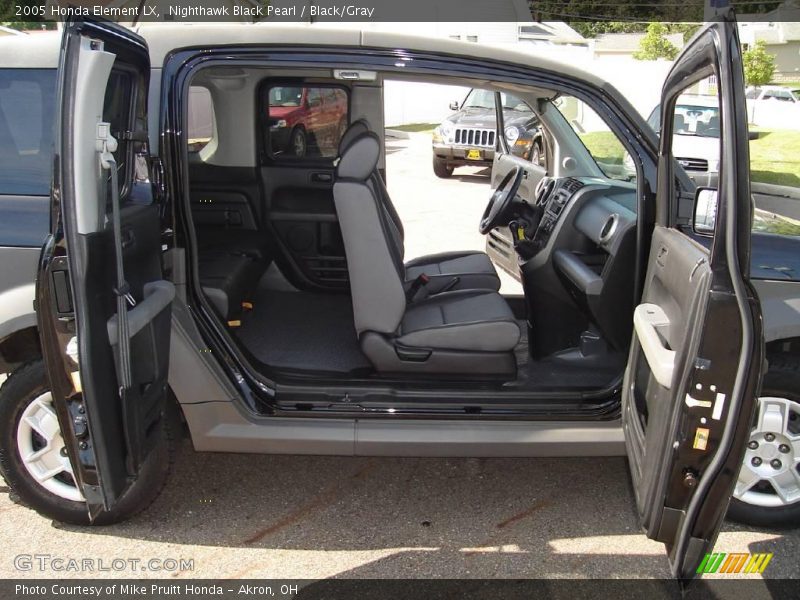 Nighthawk Black Pearl / Black/Gray 2005 Honda Element LX