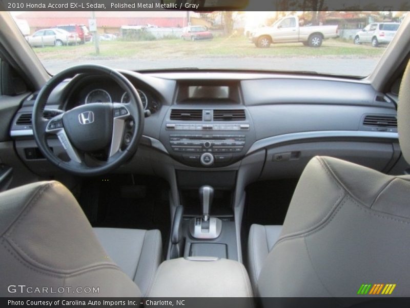 Polished Metal Metallic / Gray 2010 Honda Accord EX-L Sedan