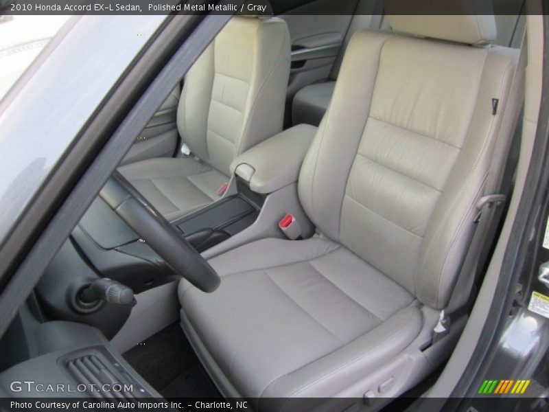 Polished Metal Metallic / Gray 2010 Honda Accord EX-L Sedan