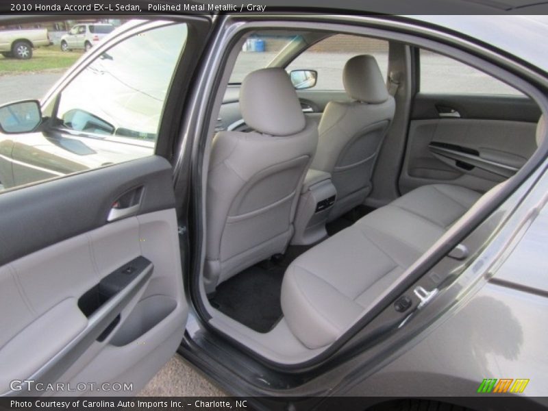 Polished Metal Metallic / Gray 2010 Honda Accord EX-L Sedan