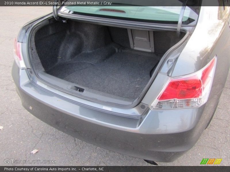 Polished Metal Metallic / Gray 2010 Honda Accord EX-L Sedan