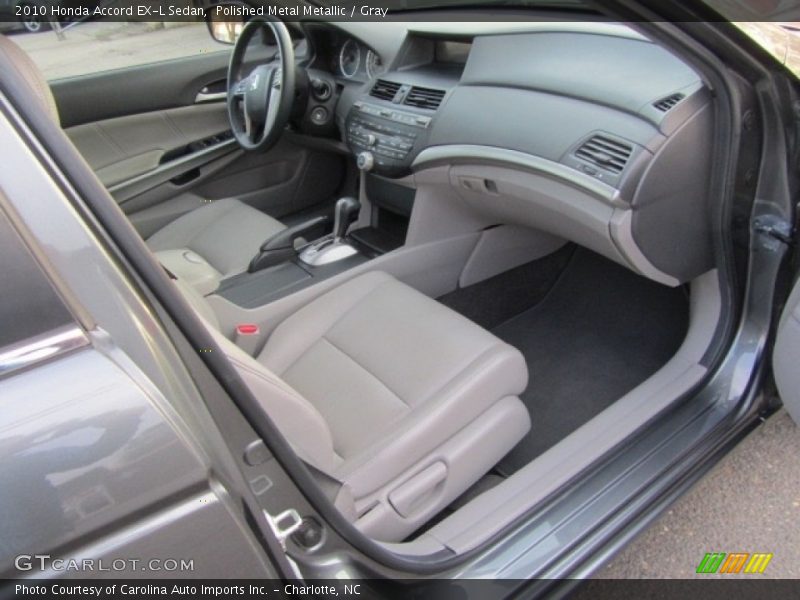 Polished Metal Metallic / Gray 2010 Honda Accord EX-L Sedan