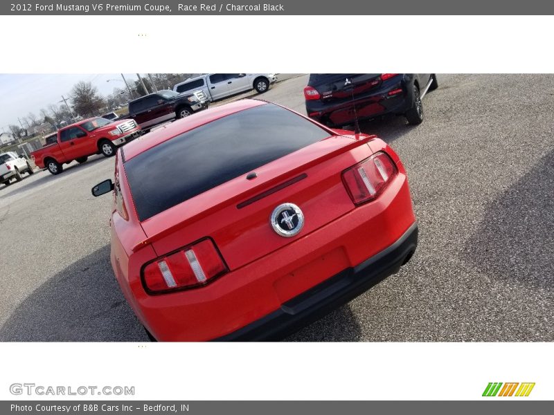 Race Red / Charcoal Black 2012 Ford Mustang V6 Premium Coupe