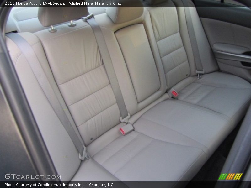 Polished Metal Metallic / Gray 2010 Honda Accord EX-L Sedan