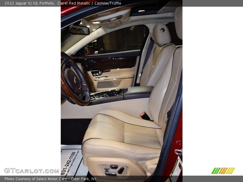 Claret Red Metallic / Cashew/Truffle 2012 Jaguar XJ XJL Portfolio