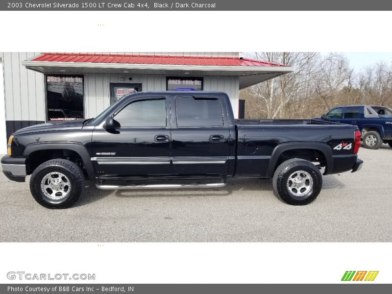 Black / Dark Charcoal 2003 Chevrolet Silverado 1500 LT Crew Cab 4x4