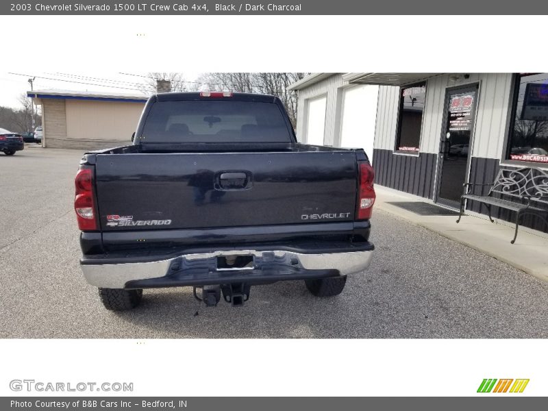 Black / Dark Charcoal 2003 Chevrolet Silverado 1500 LT Crew Cab 4x4