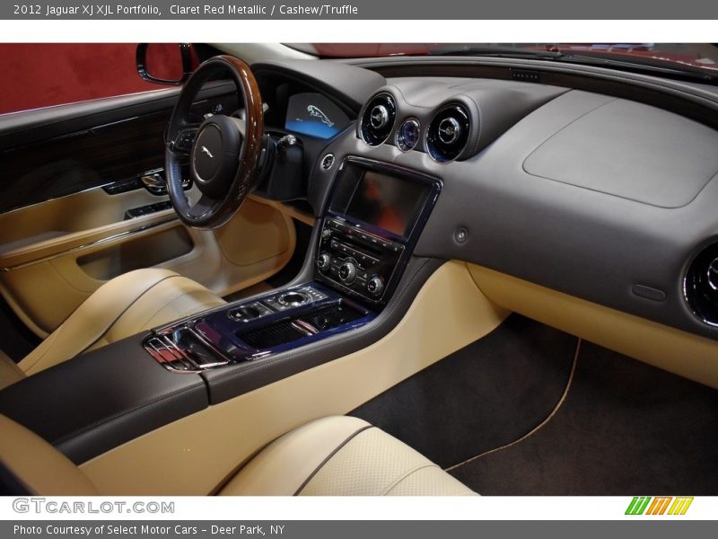 Claret Red Metallic / Cashew/Truffle 2012 Jaguar XJ XJL Portfolio