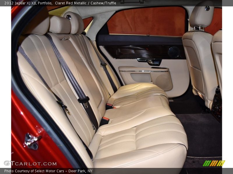 Claret Red Metallic / Cashew/Truffle 2012 Jaguar XJ XJL Portfolio