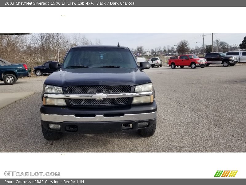 Black / Dark Charcoal 2003 Chevrolet Silverado 1500 LT Crew Cab 4x4