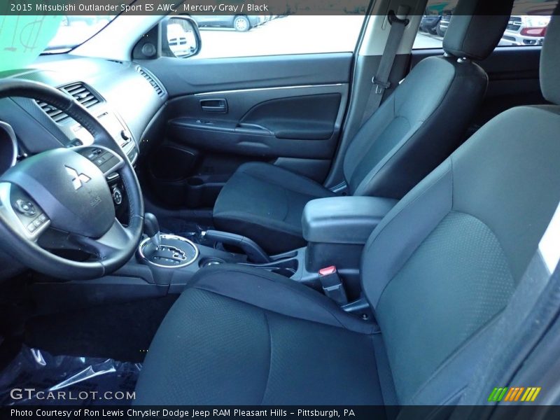 Mercury Gray / Black 2015 Mitsubishi Outlander Sport ES AWC