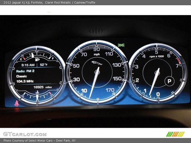 Claret Red Metallic / Cashew/Truffle 2012 Jaguar XJ XJL Portfolio