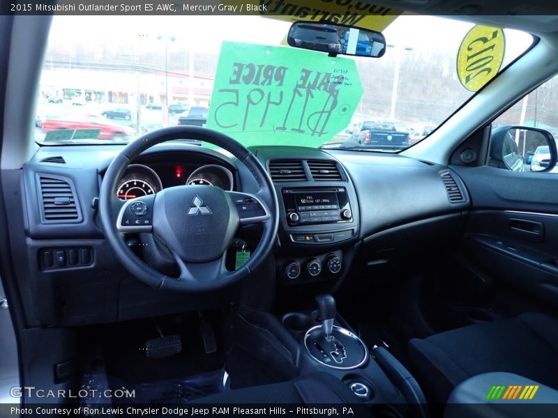 Dashboard of 2015 Outlander Sport ES AWC