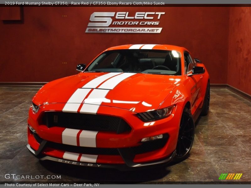 Race Red / GT350 Ebony Recaro Cloth/Miko Suede 2019 Ford Mustang Shelby GT350
