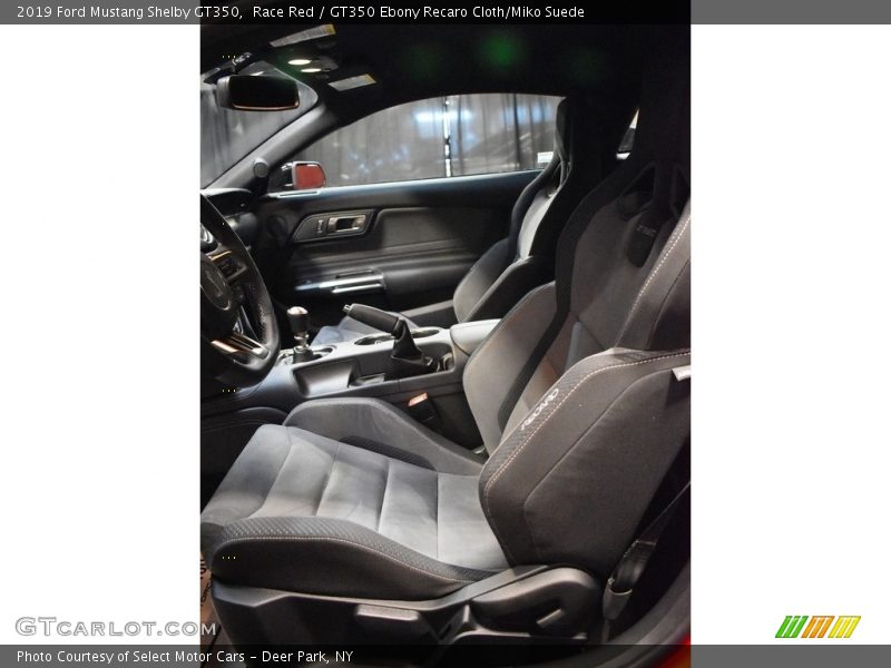 Race Red / GT350 Ebony Recaro Cloth/Miko Suede 2019 Ford Mustang Shelby GT350