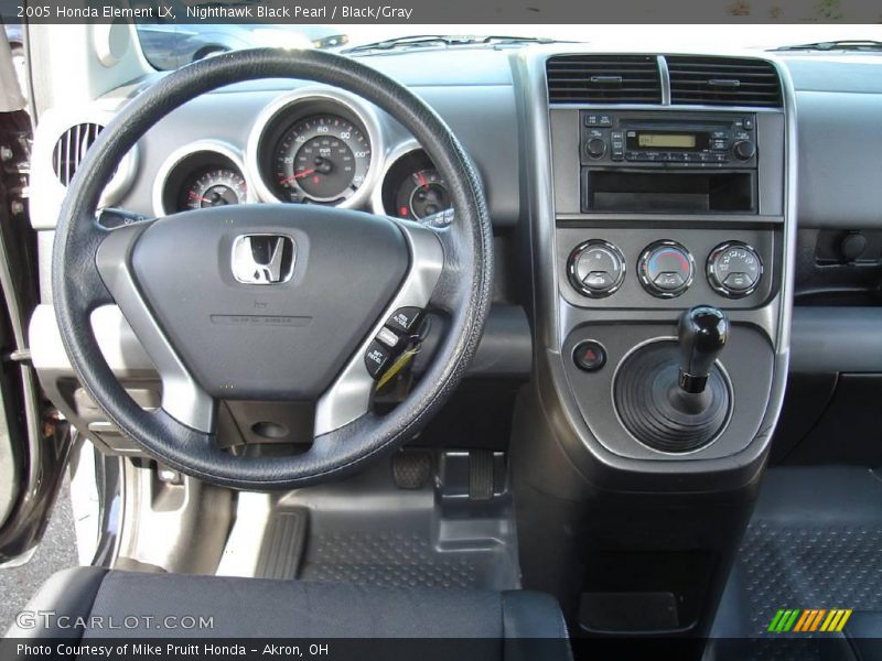 Nighthawk Black Pearl / Black/Gray 2005 Honda Element LX