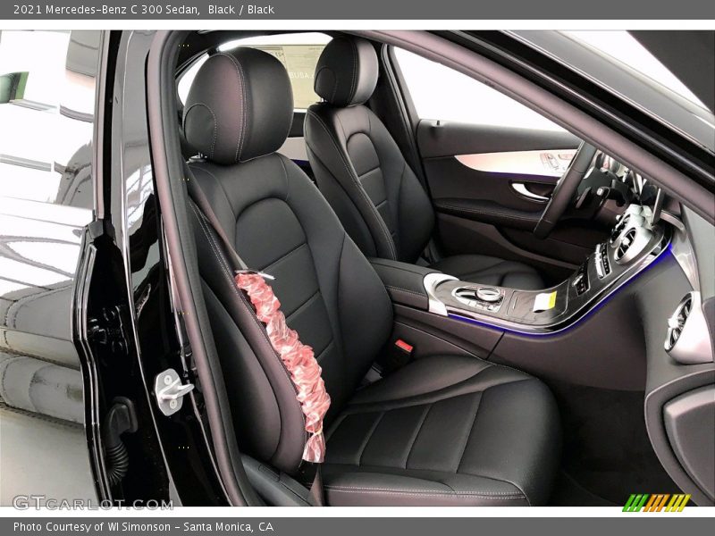 Black / Black 2021 Mercedes-Benz C 300 Sedan