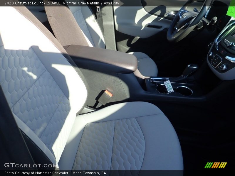 Nightfall Gray Metallic / Ash Gray 2020 Chevrolet Equinox LS AWD