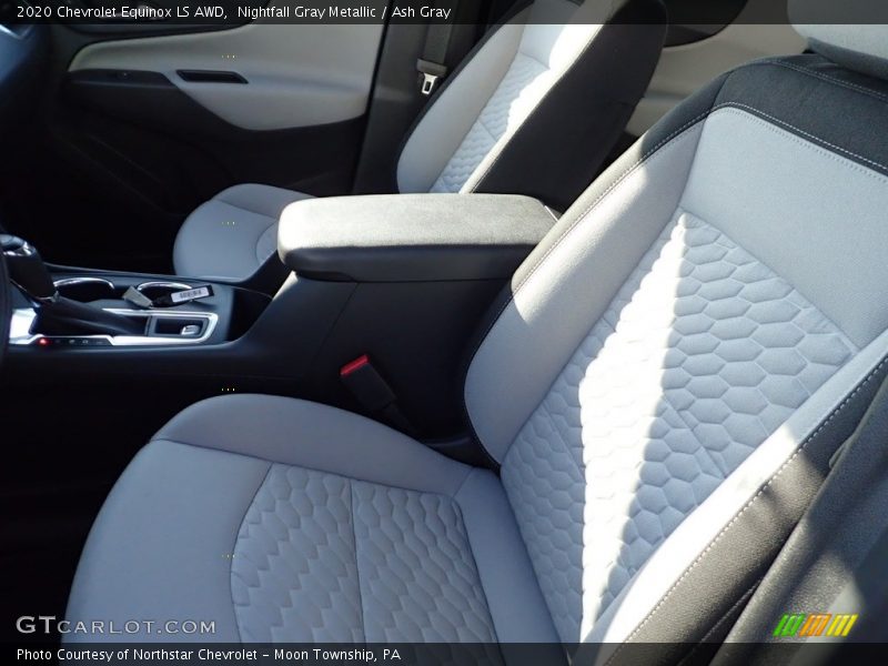 Nightfall Gray Metallic / Ash Gray 2020 Chevrolet Equinox LS AWD
