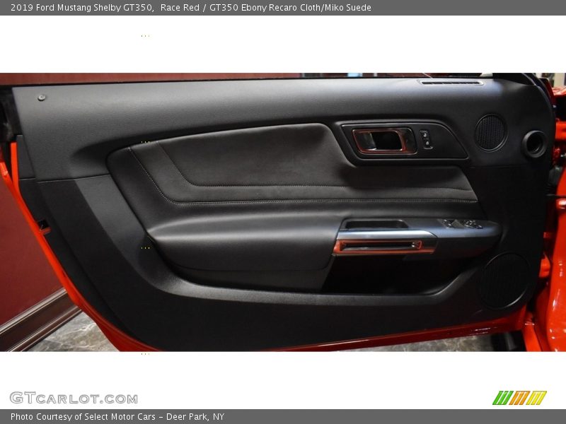 Race Red / GT350 Ebony Recaro Cloth/Miko Suede 2019 Ford Mustang Shelby GT350
