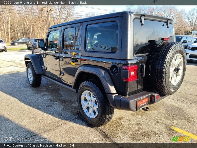 Black / Black 2021 Jeep Wrangler Unlimited Islander 4x4