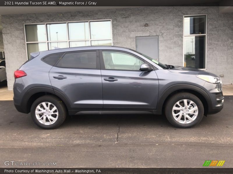 Magnetic Force / Gray 2021 Hyundai Tucson SE AWD