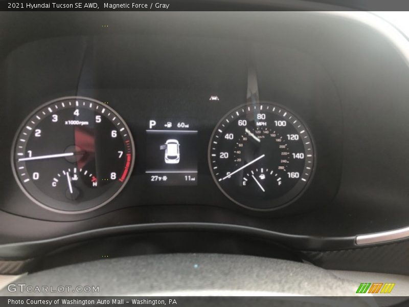 Magnetic Force / Gray 2021 Hyundai Tucson SE AWD