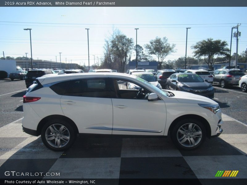 White Diamond Pearl / Parchment 2019 Acura RDX Advance
