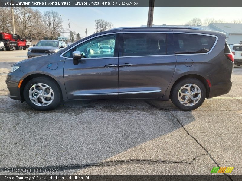  2021 Pacifica Hybrid Limited Granite Crystal Metallic