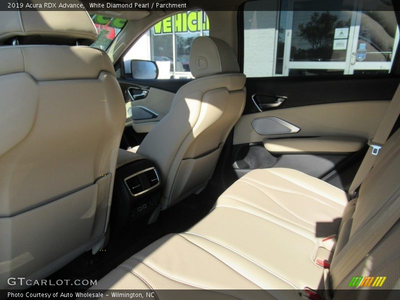 White Diamond Pearl / Parchment 2019 Acura RDX Advance