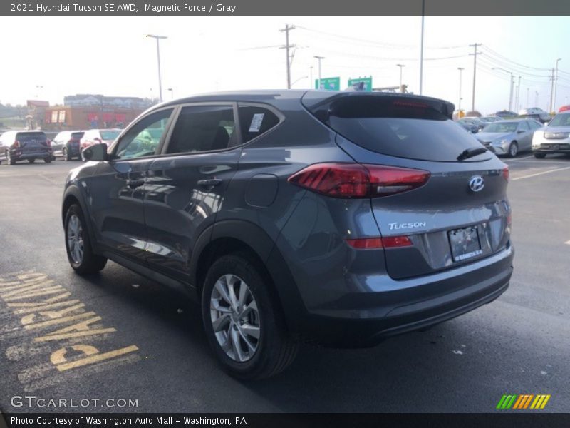 Magnetic Force / Gray 2021 Hyundai Tucson SE AWD