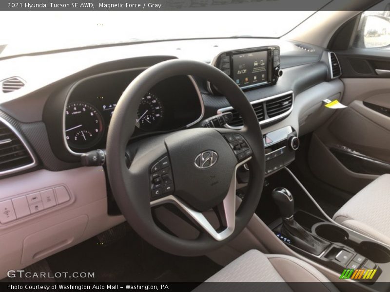 Magnetic Force / Gray 2021 Hyundai Tucson SE AWD