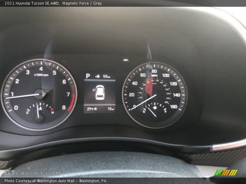 Magnetic Force / Gray 2021 Hyundai Tucson SE AWD