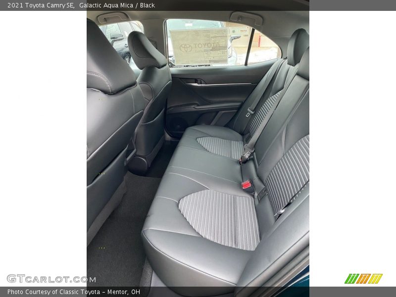 Galactic Aqua Mica / Black 2021 Toyota Camry SE