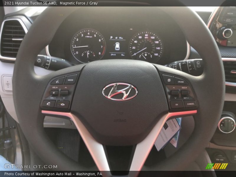 Magnetic Force / Gray 2021 Hyundai Tucson SE AWD