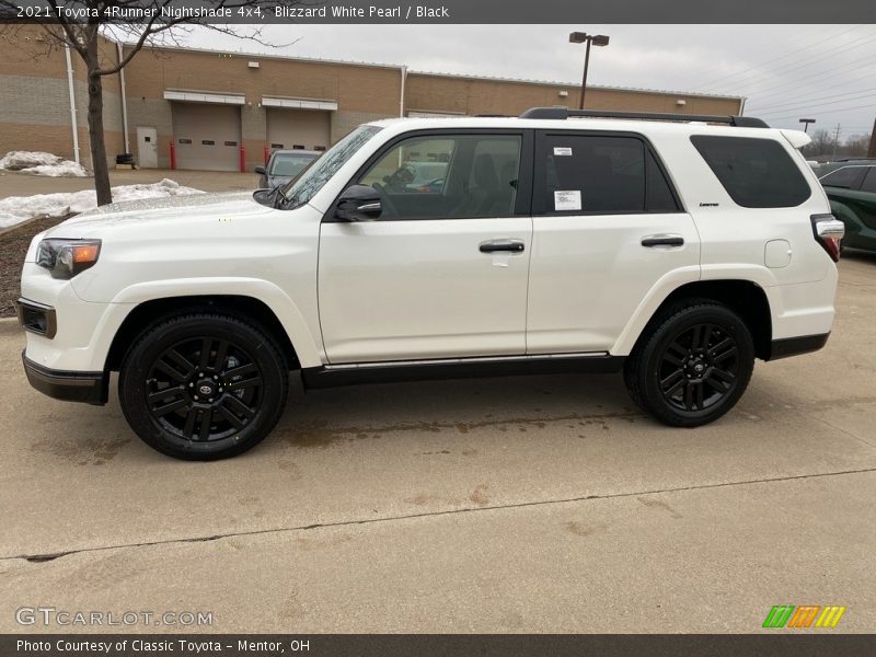  2021 4Runner Nightshade 4x4 Blizzard White Pearl