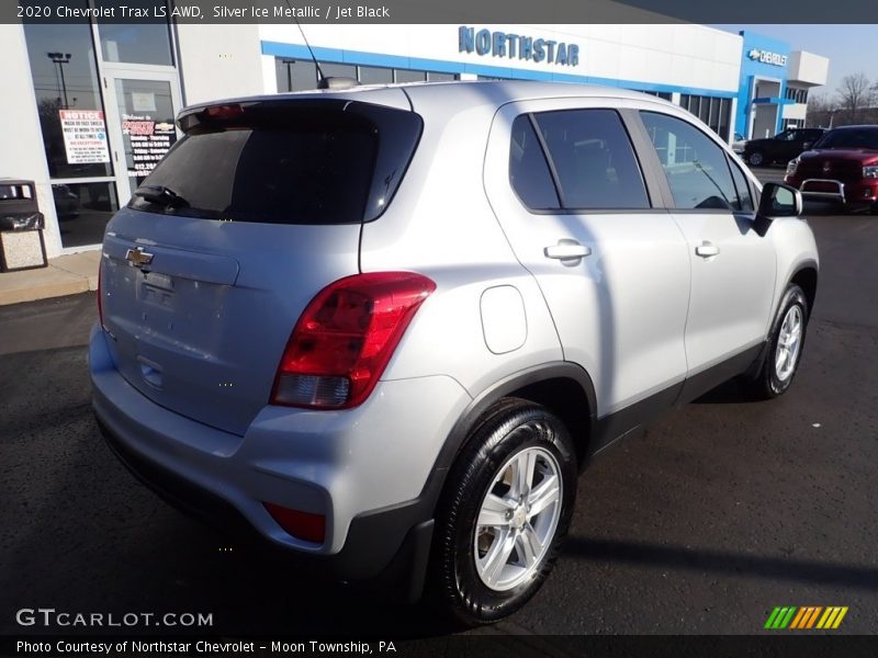 Silver Ice Metallic / Jet Black 2020 Chevrolet Trax LS AWD