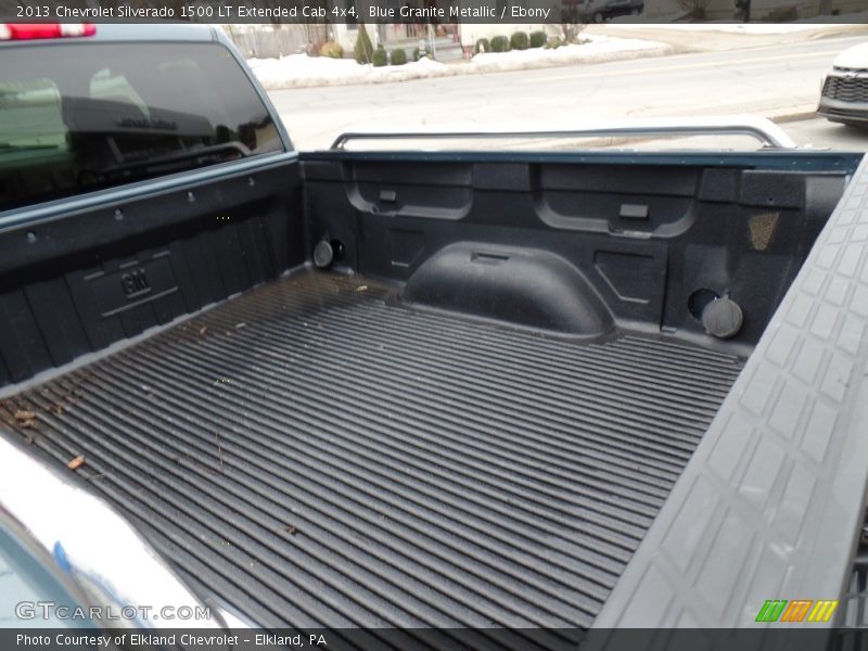 Blue Granite Metallic / Ebony 2013 Chevrolet Silverado 1500 LT Extended Cab 4x4