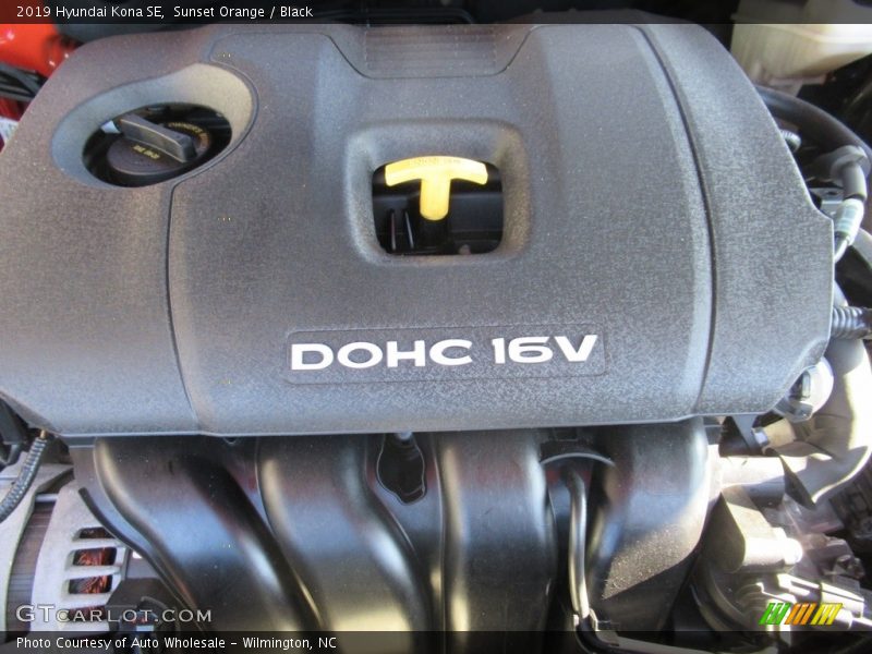 Sunset Orange / Black 2019 Hyundai Kona SE